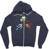 dragon puff z [converted] Zipper Hoodie