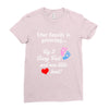 Our Family is Growing Ladies Fitted T-Shirt