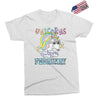 unicorns are born in february cute unicorn Exclusive T-shirt