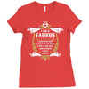 I Am A Taurus Ladies Fitted T-Shirt
