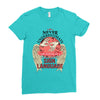 who knows sign language Ladies Fitted T-Shirt
