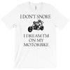 motorbike i don't snore biker's biker T-Shirt