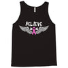 angel wing believe breast cancer Tank Top