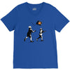 banksy kids play t.v. ball V-Neck Tee