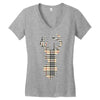 deer Women's V-Neck T-Shirt