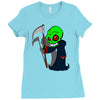 grim reaper Ladies Fitted T-Shirt