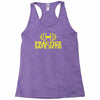 safe sex train gym workout funny gift Racerback Tank