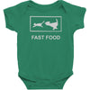 fast food funny Baby Bodysuit