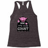 every second counts Racerback Tank