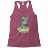 elizabethan dilophosaurus Racerback Tank