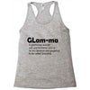 glam ma Racerback Tank