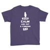 Keep Calm And Put 3 Fingers Up Youth Tee