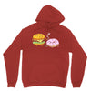 cheeseburger pranks doughnut Unisex Hoodie