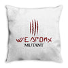 Weapon X Mutant  Wolverine Throw Pillow