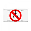 stop alien License Plate
