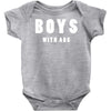 boys with abs Baby Onesie
