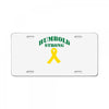 Humboldt Strong License Plate