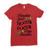 pumpkin spice hocus pocus and cozy sweaters Ladies Fitted T-Shirt