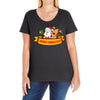 merry christmas Ladies Curvy T-Shirt