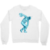 astronaut discus throwing Crewneck Sweatshirt