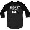 beast mode on 3/4 Sleeve Shirt