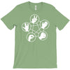 schere stein papier echse spock T-Shirt