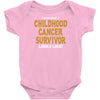 Never Underestimate The Strength Of A Childhood Cancer Warrior Infant Clothing