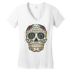 sugar skull Women's V-Neck T-Shirt