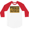 caution skinhead, ideal birthday gift or present 3/4 Sleeve Shirt