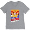 falcon punch out V-Neck Tee