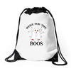 here for the boos Drawstring Bags