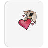 bunny rabbit love Mousepad