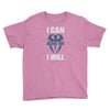 i can  i will Youth Tee