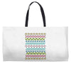 hawaiian pattern Weekender Totes
