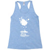 christmas icons with snow Racerback Tank