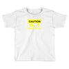 caution zombies crossing t shirt x large funny walking brains awesome Toddler T-shirt