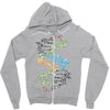 dna Zipper Hoodie