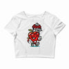 apple a day Crop Top