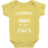 legendary riders are born in 1951 Baby Bodysuit
