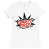 liberty rock radio Ladies Fitted T-Shirt