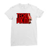 funny techno viking 3, ideal birthday present or gift Ladies Fitted T-Shirt