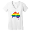 Lgbt Equality Australia Women's V-Neck T-Shirt