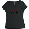 Yesterday Now Tomorrow Women's Triblend Scoop T-shirt