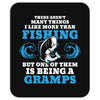 Fishing Gramps Mousepad