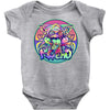 psycho cat Baby Onesie