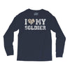 i love my soldier hunter camouflage Long Sleeve Shirts