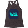 swag blu Racerback Tank