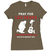 Pray for Las Vegas, Route 91 Harvest 2017 Ladies Fitted T-Shirt