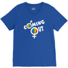 coming out V-Neck Tee