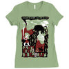 b shirt Ladies Fitted T-Shirt